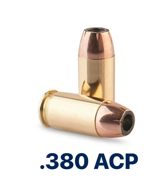 .380 ACP Automatic Colt Pistol cartridge ammo