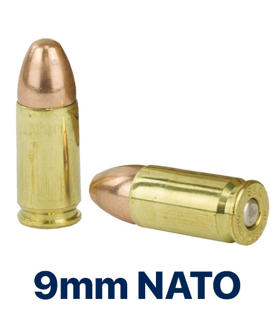 9mm NATO ammo