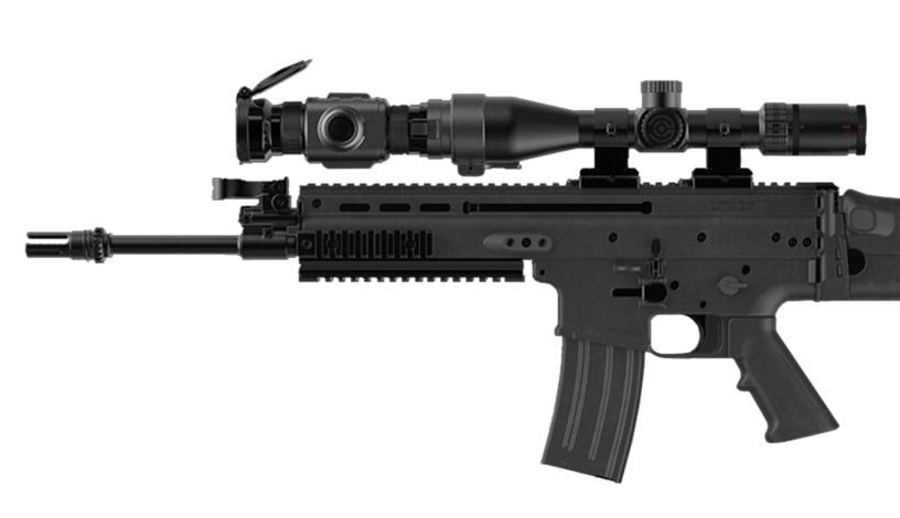 AGM Global Anaconda Clipped Onto a Rifle Scope