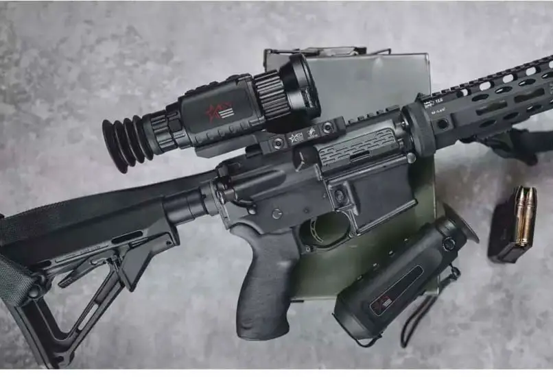 AGM Global Vision Rattler Example on Rifle