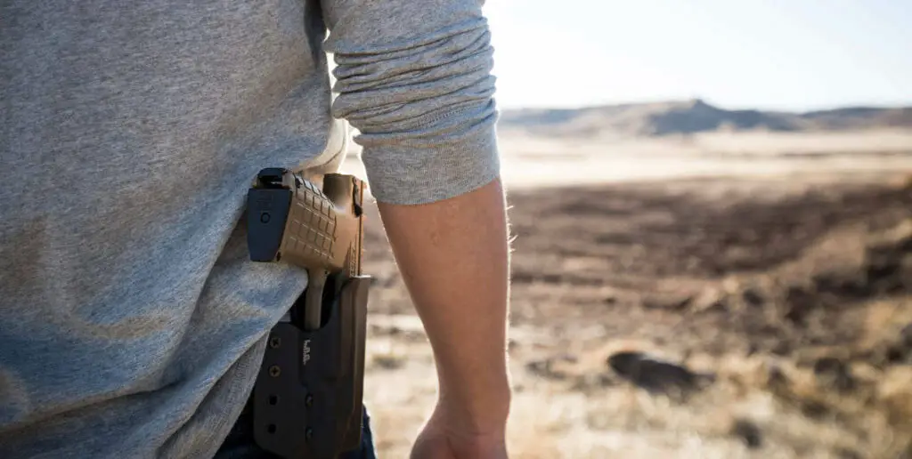 KelTec PMR30 Pistol in Holster