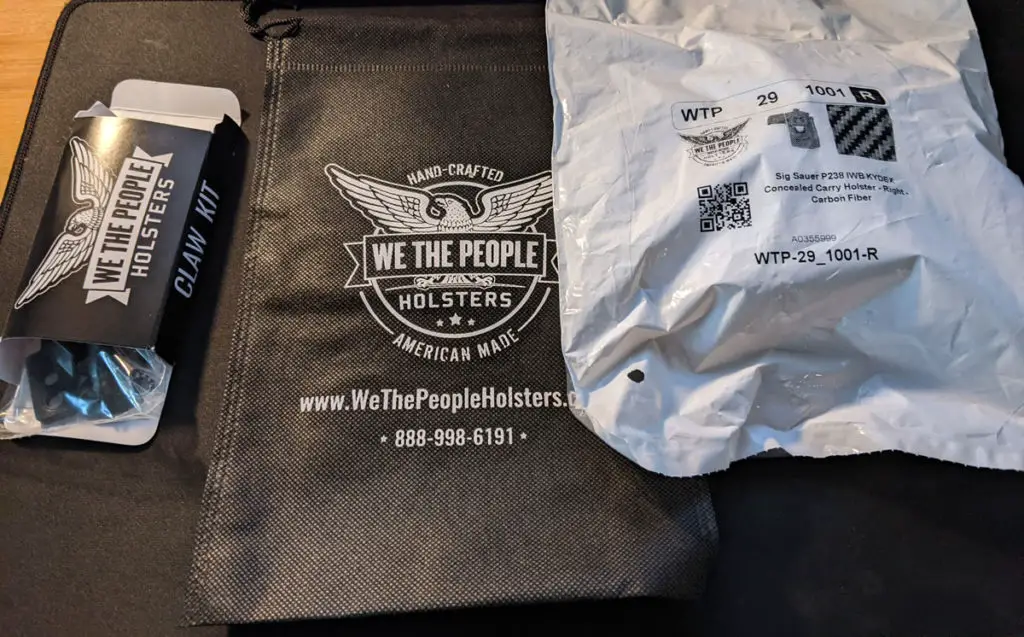 We the People Holsters Shipping Packaging and Carrying Bag