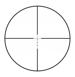 Ballistic Plex Reticle used in the Burris Scout Scope