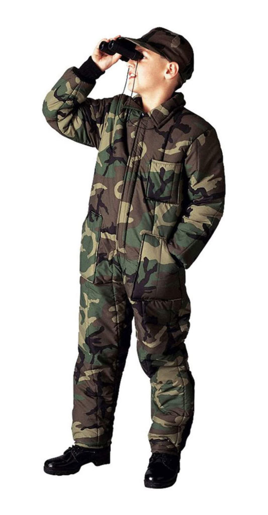 Kids Hunting Coveralls Camo