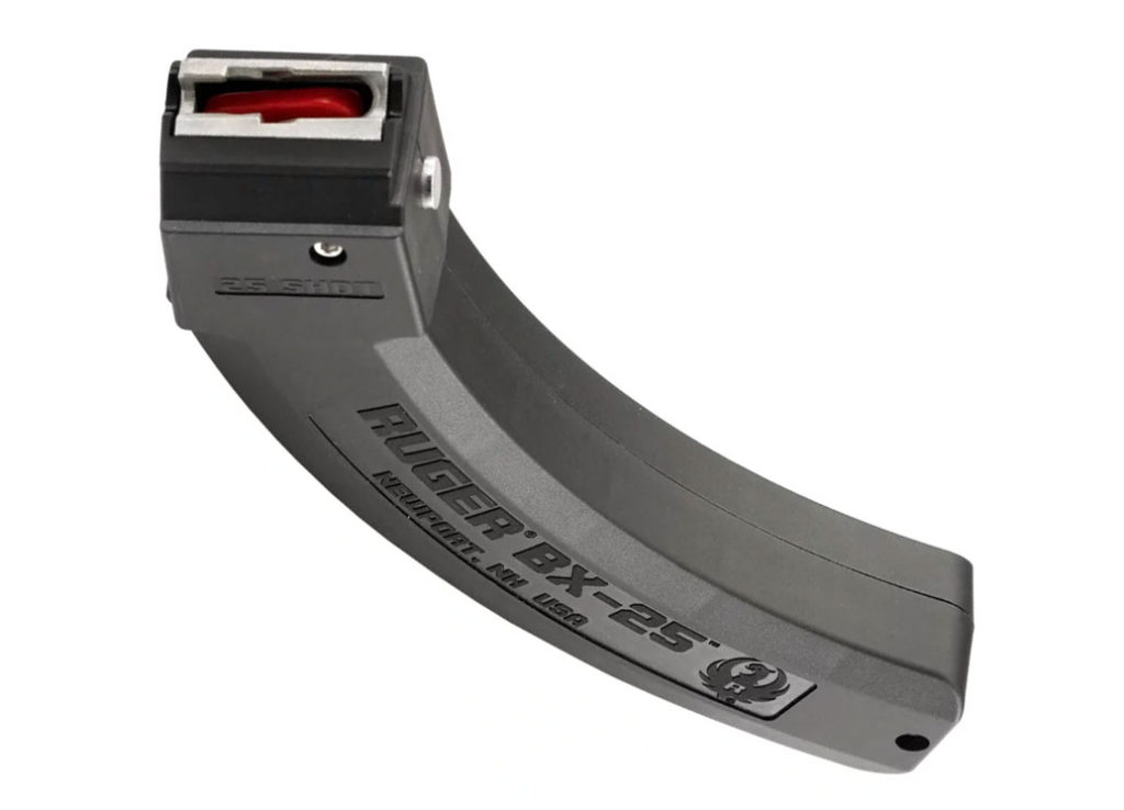 25 Round BX-25 magazine by Ruger for the 10/22