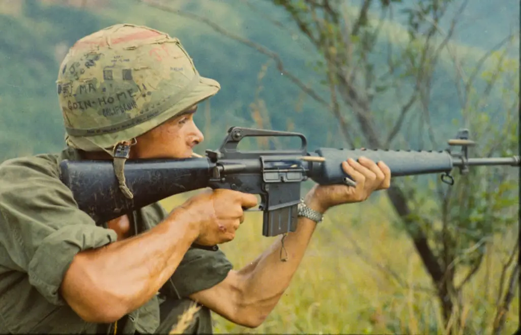 M16 Rifle used by the U.S. Military in Vietnam
