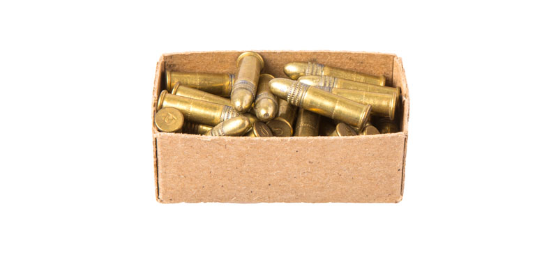Box of 22lr ammo
