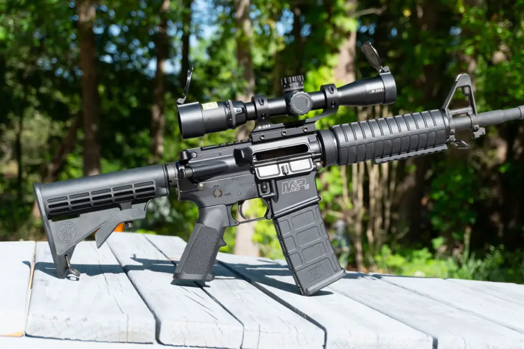 Smith & Wesson M&P 15 Sport II Rifle with scope