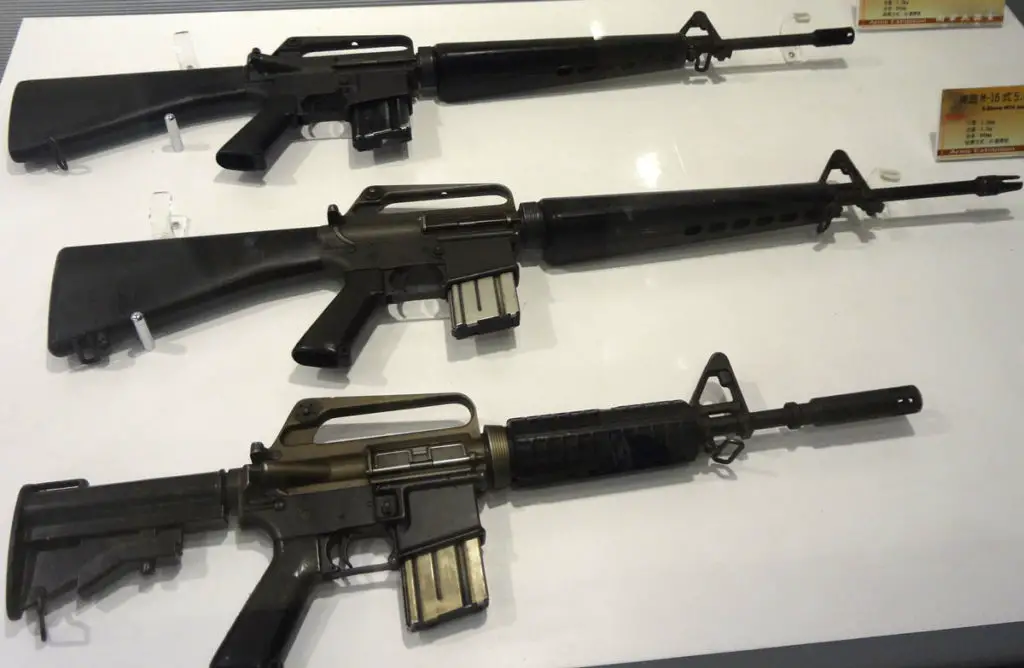 M16A1, M16, and CAR15 Rifles