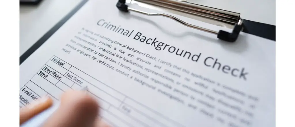 Background Check paperwork must be filled out prior to gun purchase