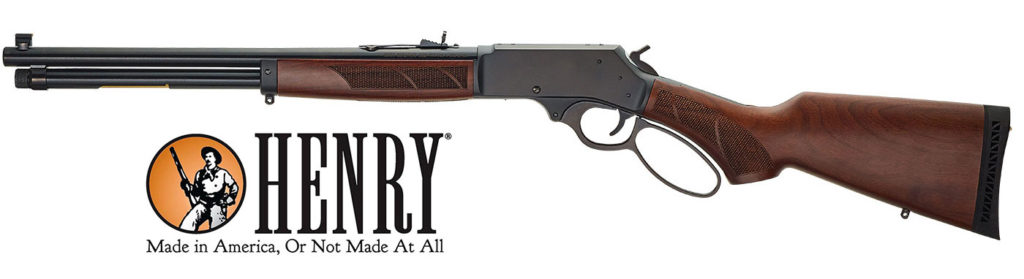 Left side of Henry 45-70 rifle