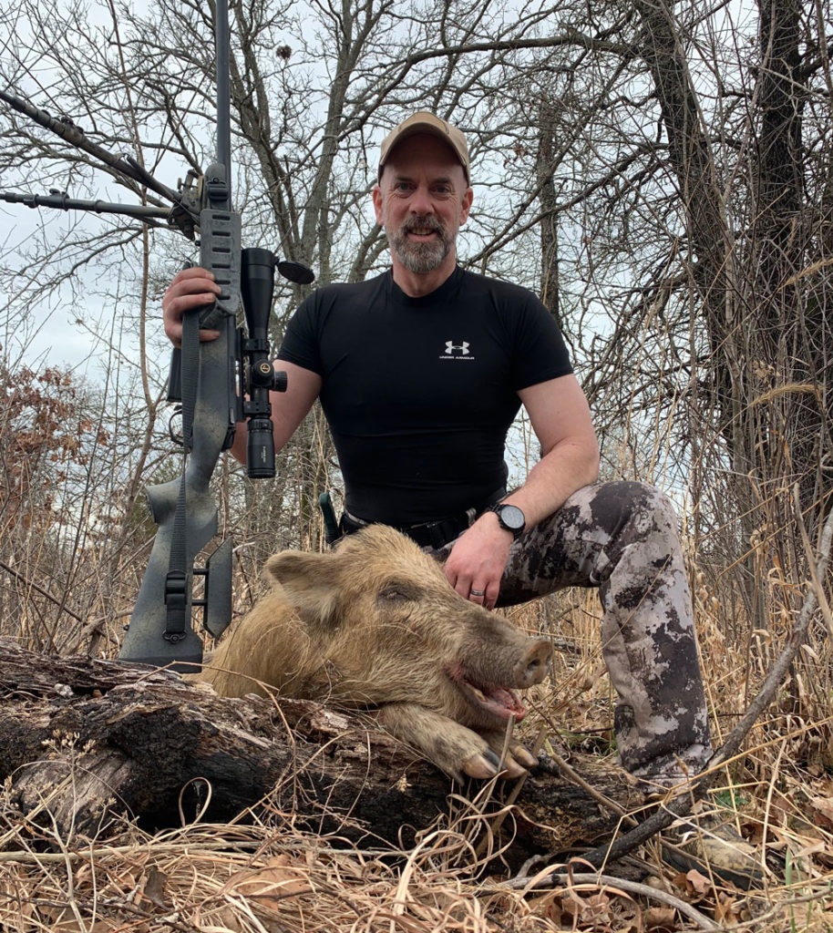 Wild Boar shot with the Athlon Ares BTR