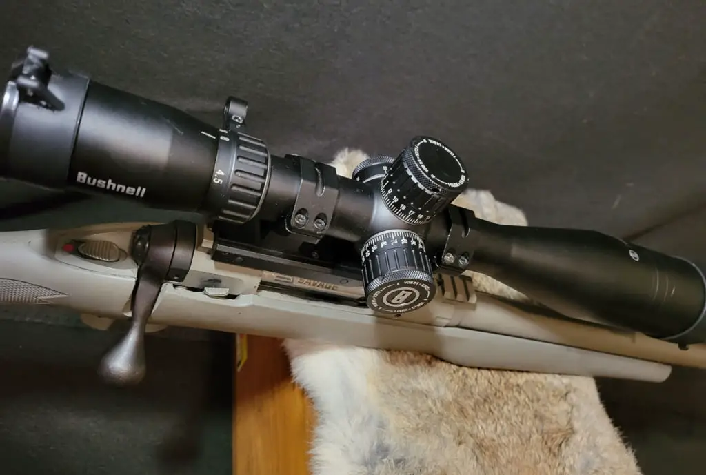 Bushnell Forge Rifle Scope top right view