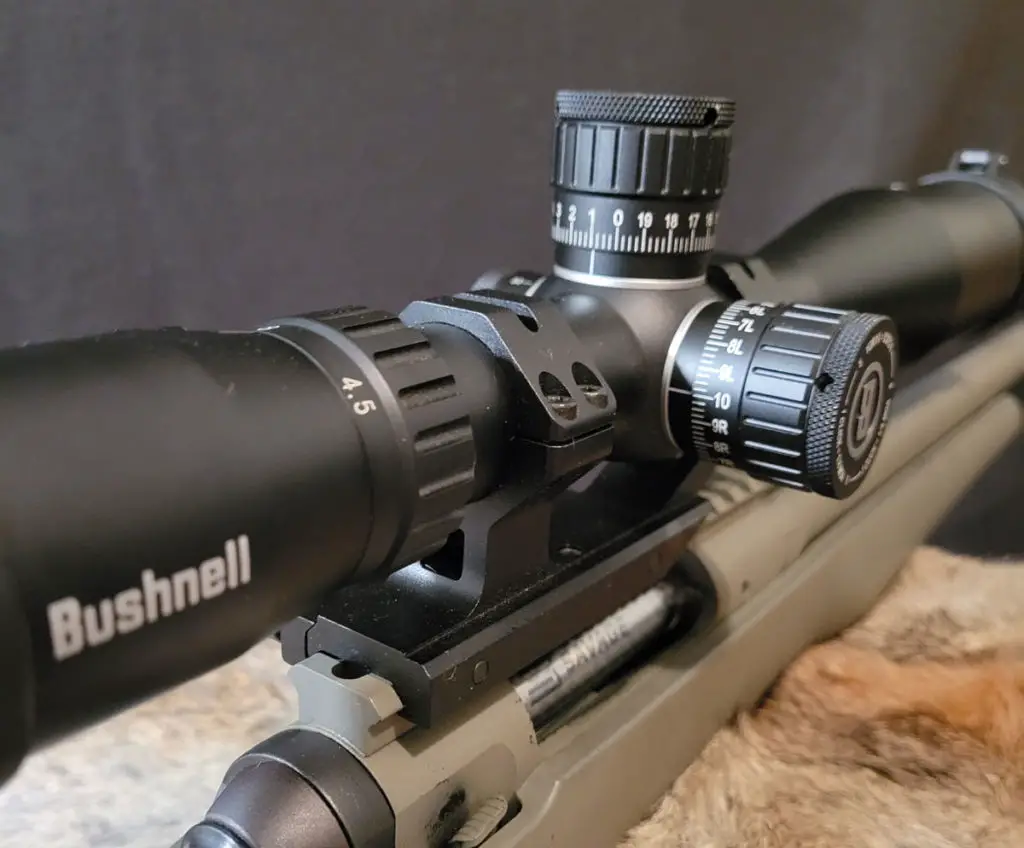 Bushnell Forge Rifle Scope locking turrets