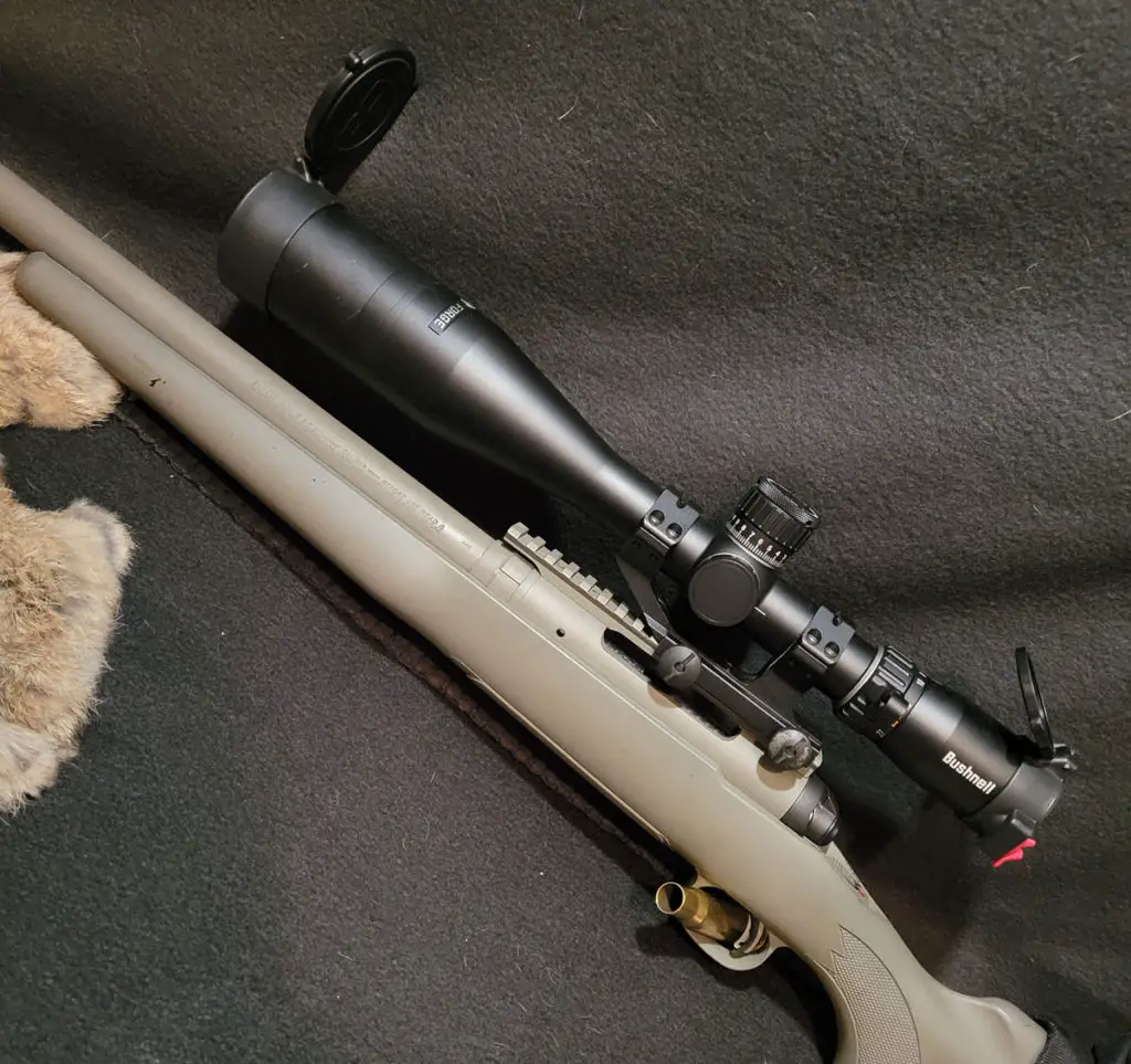 Bushnell Forge Rifle Scope left side