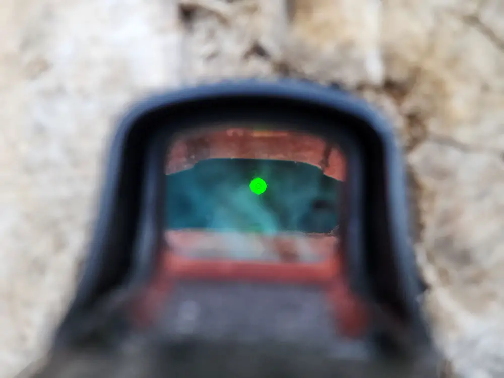 Holosun 510c green dot reticle picture