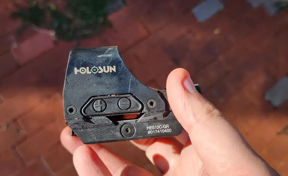 Holosun 510c after fall damage