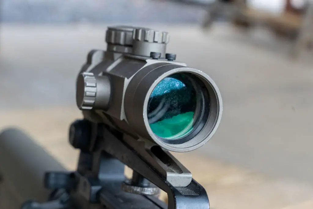 Clear glass on the slx prism scope