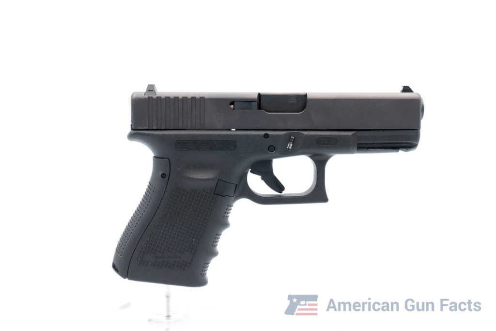 glock 19 gen 4 compact 9mm pistol right side