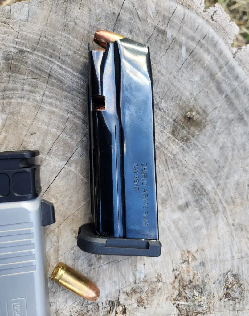Glock 48 Shield Arms after market magazine