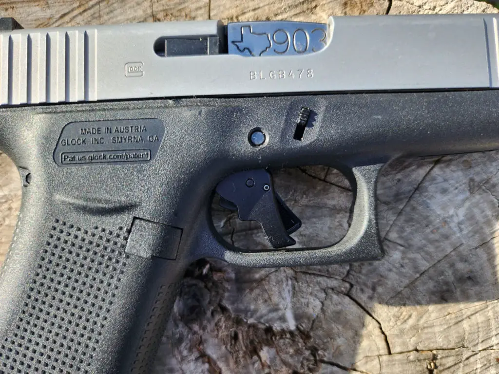 Glock 48 apex trigger modification