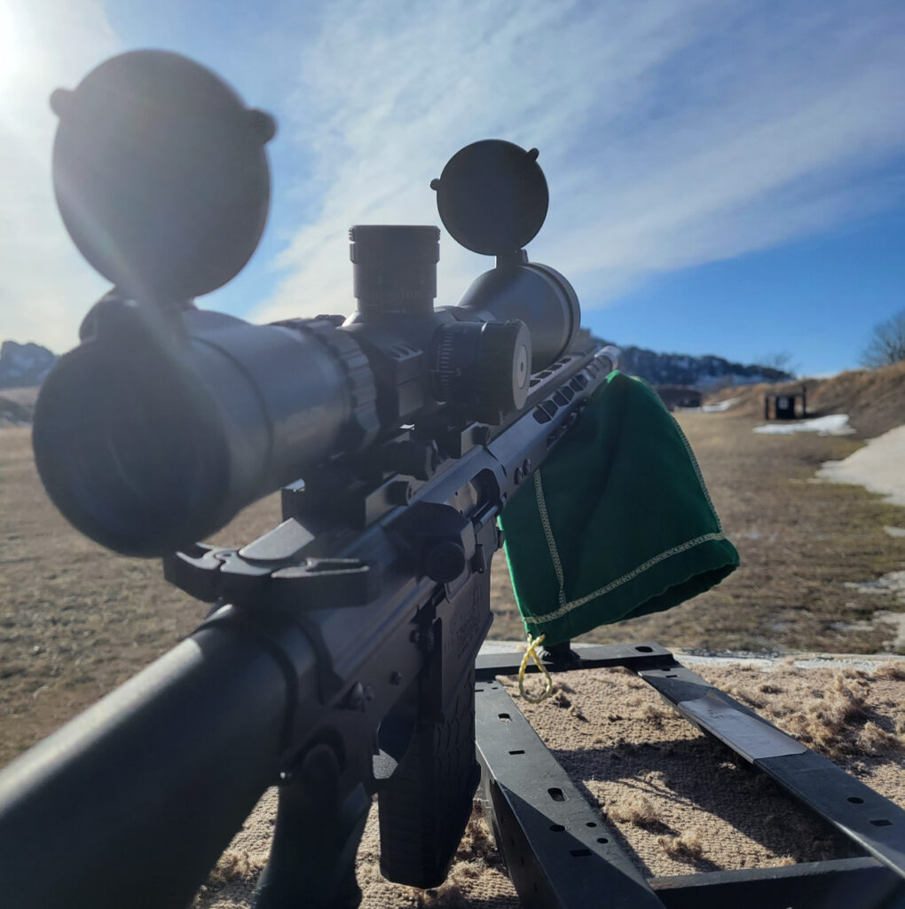 Athlon Argos mounted on a rifle