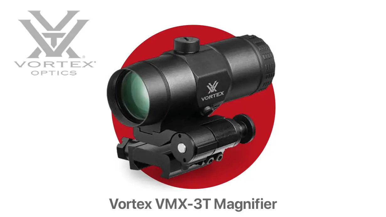 Vortex VMX-3T Magnifier works great with many vortex red dot and holographic sights