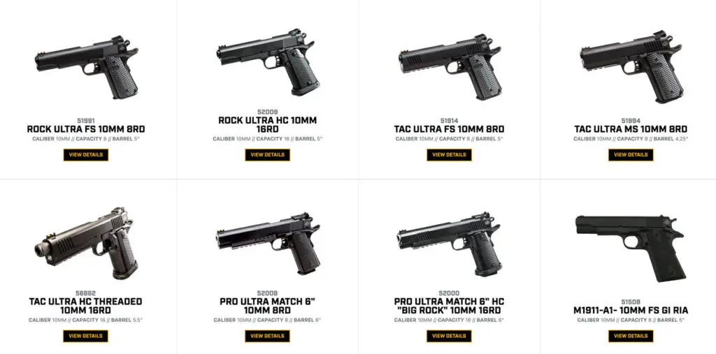 Rock Island 10mm Handguns