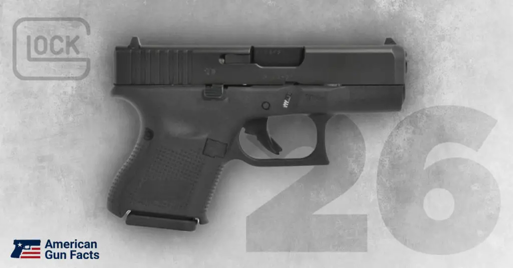 Glock 26 9mm Pistol