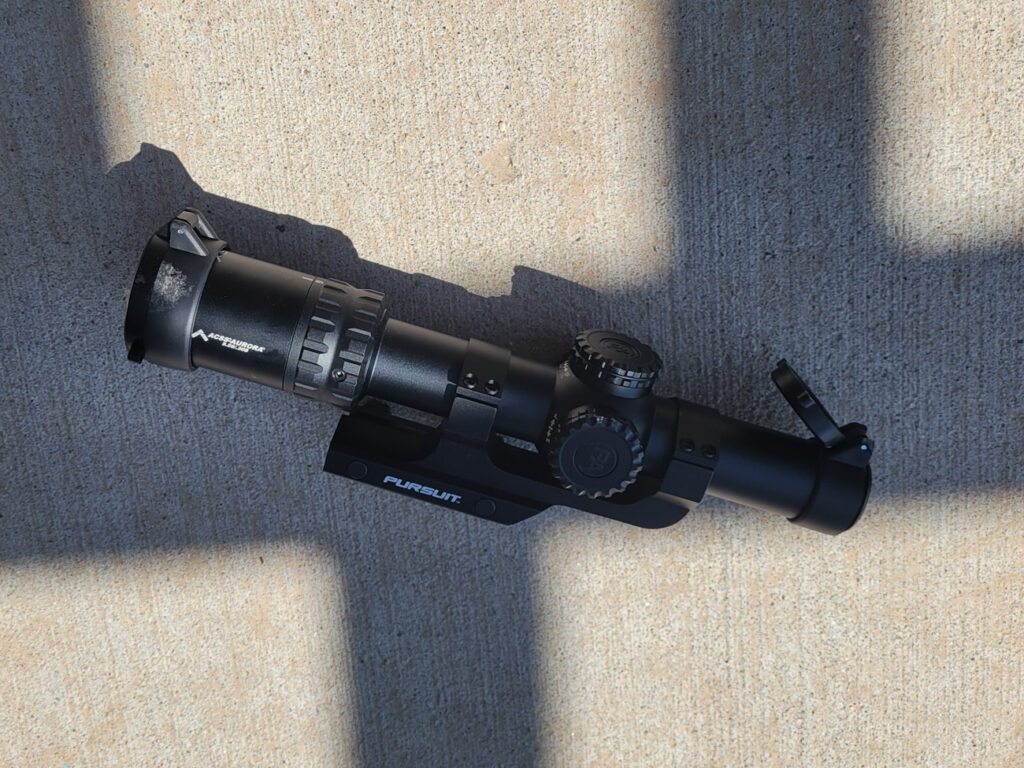 Primary Arms SLX 1-6x24 scope drop test for durability