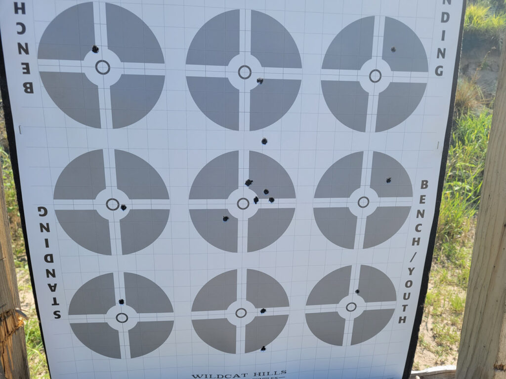 Tracking and accuracy target test with the SLX scope