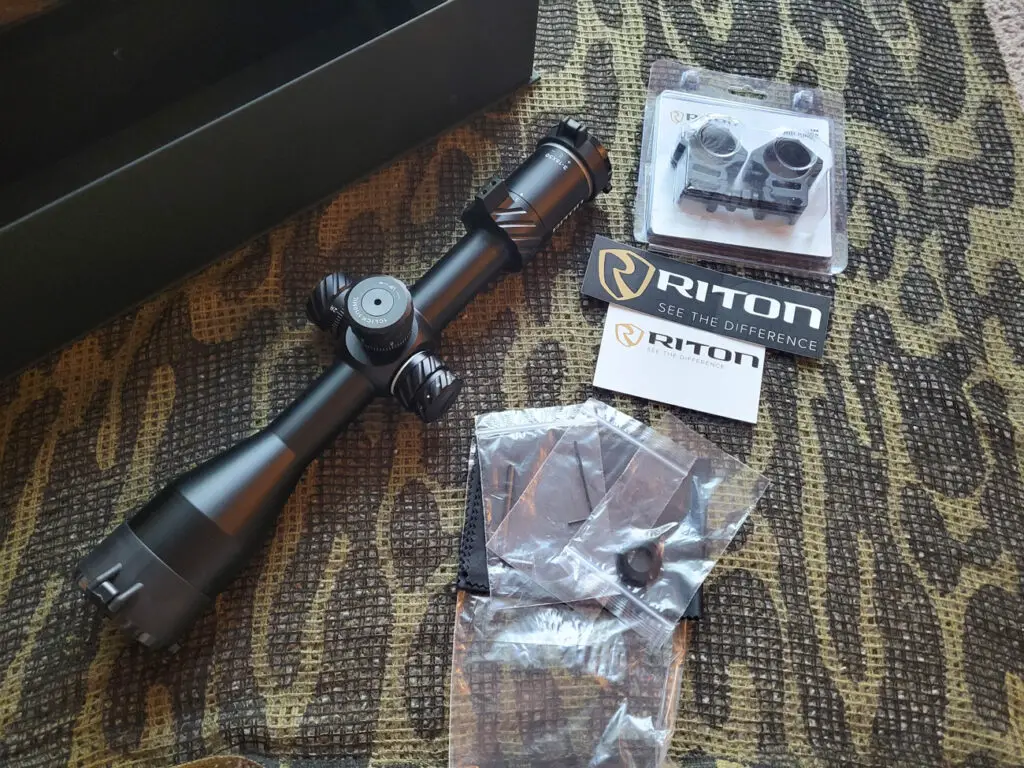 Riton Optics 3 Primal Scope with original box and all accessories