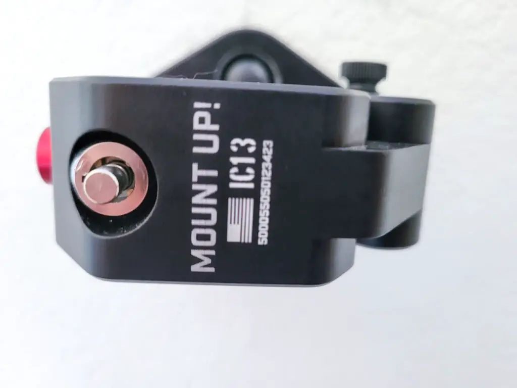 IC13 Mount Up! wall mount logo