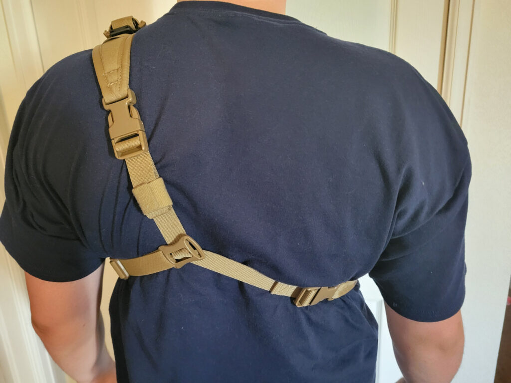 Back of the IC13 Bandoleer sling
