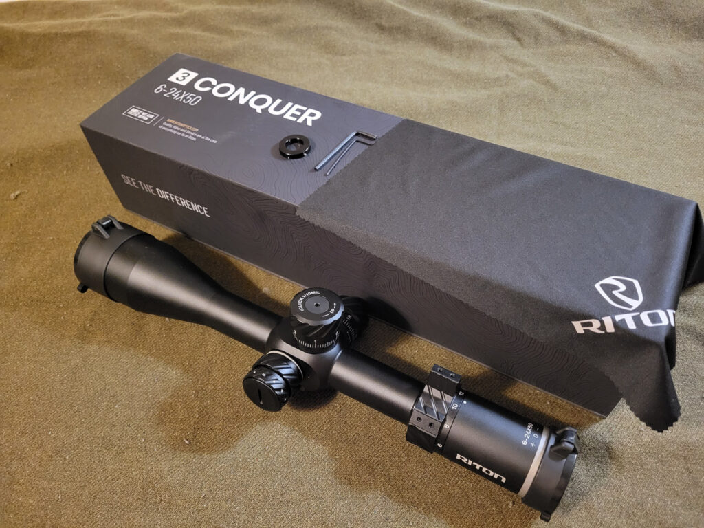 Riton Optics 3 Conquer rifle scope